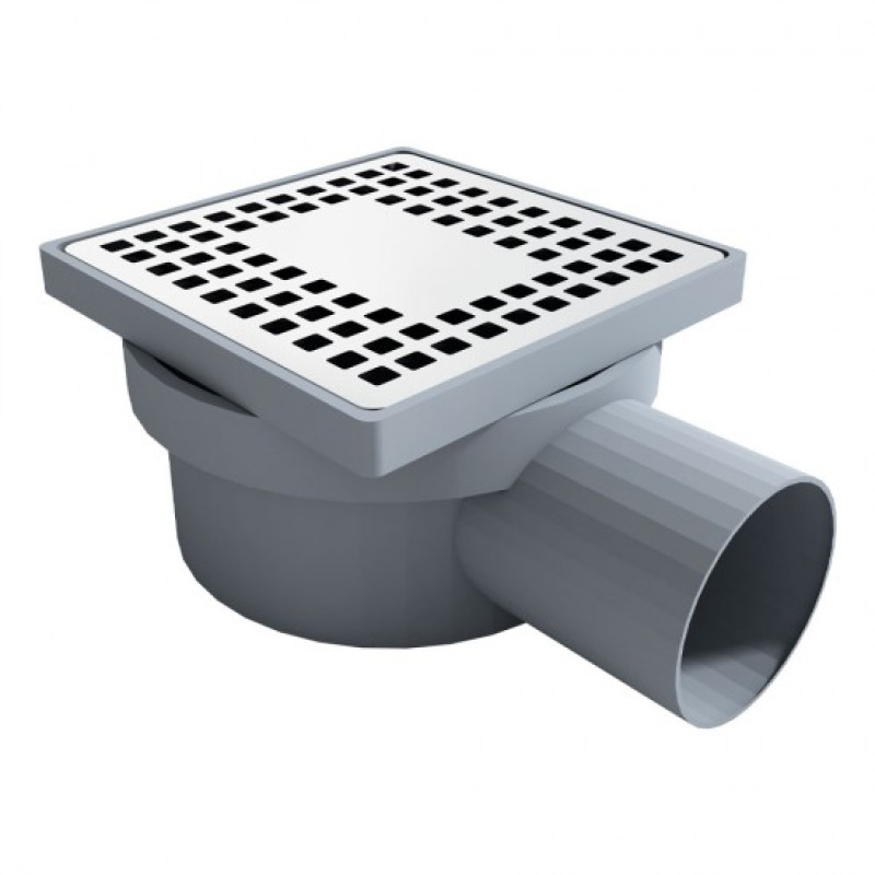 Душевой трап TILLO TM207 100*100 мм  