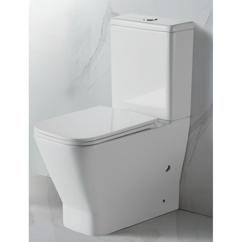 Унітаз MIXXUS PREMIUM STYLE-0401-T3 TORNADO 3.0, 620х365х805mm, компакт 