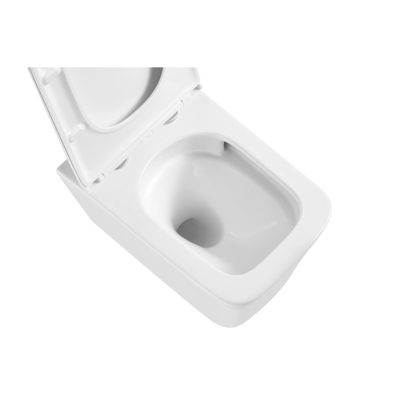 Унитаз Mixxus Premium Quadro-0302-T1 Tornado 1.0, 530x360x365mm, подвесной