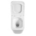 Унитаз Mixxus Premium Quadro-0302-T1 Tornado 1.0, 530x360x365mm, подвесной