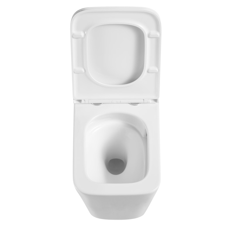 Унитаз Mixxus Premium Quadro-0302-T1 Tornado 1.0, 530x360x365mm, подвесной