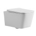 Унитаз Mixxus QUADRO-0304-R RIMLESS, 520x360x365mm, подвесной
