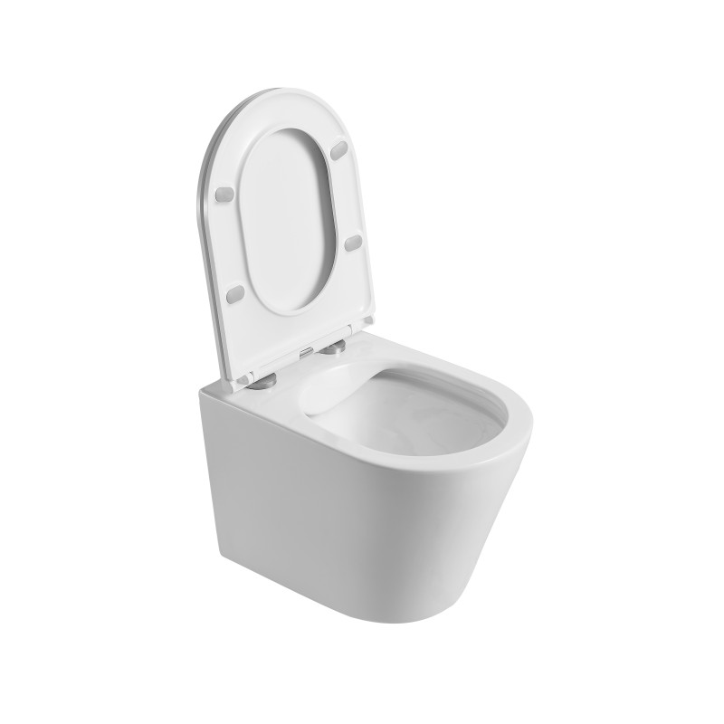 Унитаз Mixxus Premium Bevel-0301-R RIMLESS, 515x355x365mm, подвесной