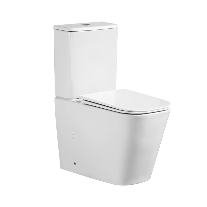 Унитаз Mixxus QUADRO-0404-T1 TORNADO 1.0, 660х360х820mm, компакт
