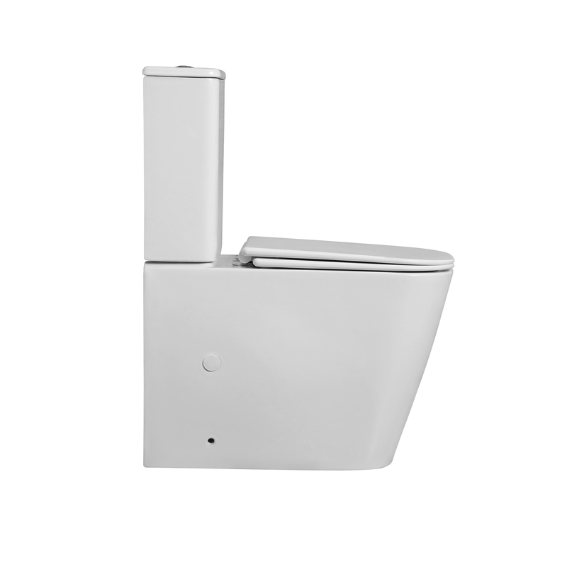 Унитаз Mixxus QUADRO-0404-T1 TORNADO 1.0, 660х360х820mm, компакт