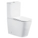 Унитаз Mixxus QUADRO-0404-T1 TORNADO 1.0, 660х360х820mm, компакт
