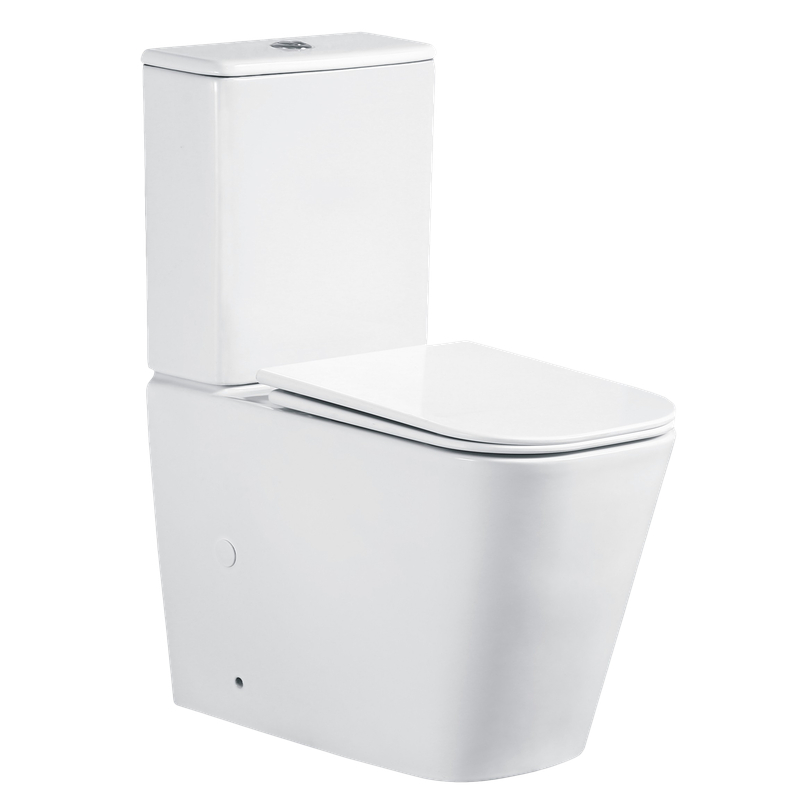 Унитаз Mixxus QUADRO-0404-T1 TORNADO 1.0, 660х360х820mm, компакт