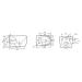 Унитаз Mixxus Premium TOPPER-0303-R GRAY RIMLESS, 495x370x350mm, подвесной