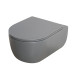 Унитаз Mixxus Premium TOPPER-0303-R GRAY RIMLESS, 495x370x350mm, подвесной