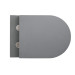Унитаз Mixxus Premium TOPPER-0303-R GRAY RIMLESS, 495x370x350mm, подвесной