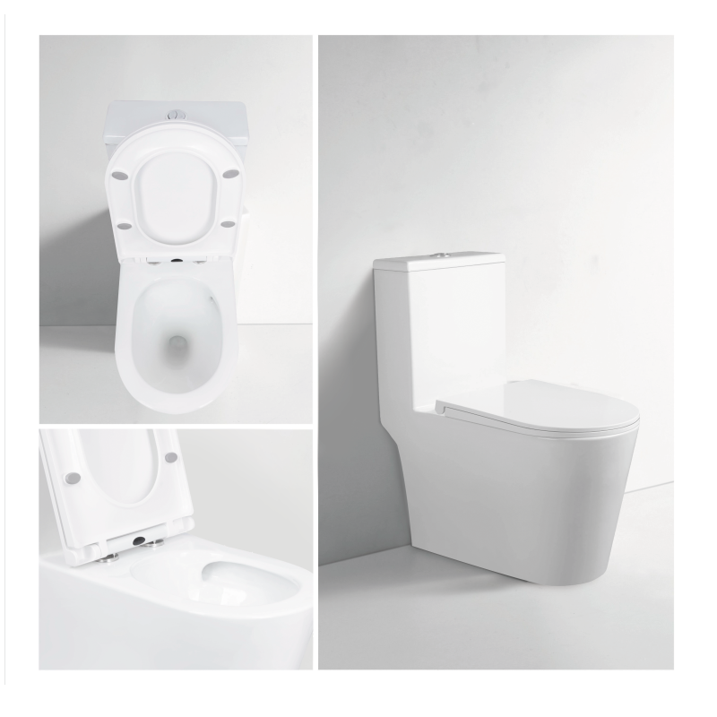 Унитаз Mixxus BEVEL-0406-T1 TORNADO 1.0, 690х360х790mm напольный, моноблок