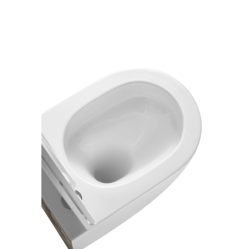 Унитаз Mixxus Premium Ellipse-0303-T3 Tornado 3.0, 520x365x360mm, подвесной