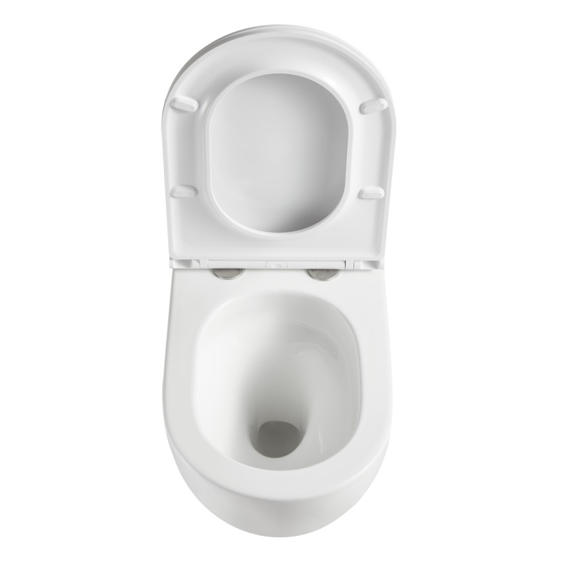 Унитаз Mixxus Premium Ellipse-0303-T3 Tornado 3.0, 520x365x360mm, подвесной