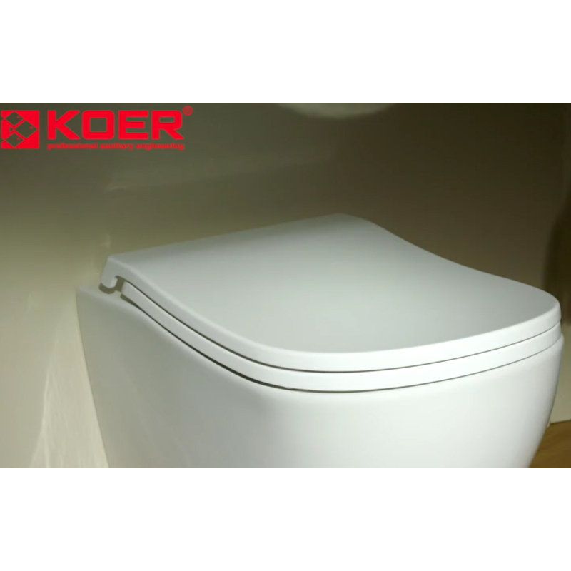 Унитаз Koer TT-0102-T3, TORNADO 3.0, 520x360x360mm, подвесной эргономичный