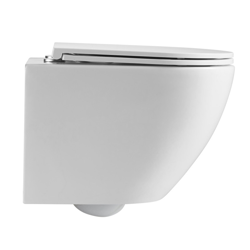 Унитаз Mixxus Premium Ellipse-0301-R Rimless, 495x365x365mm, подвесной