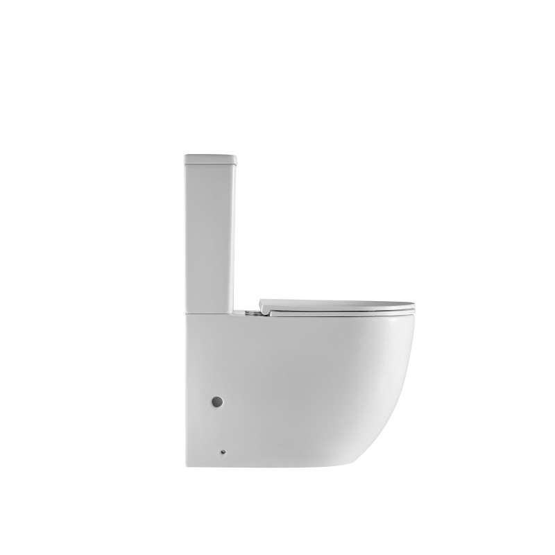 Унитаз Mixxus Premium Ellipse-0401-T1 TORNADO 1.0, 630x390x840mm, компакт