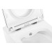 Унитаз-биде Mixxus Premium QUADRO-1301-R RIMLESS, 510x350x345mm, подвесной