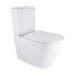 Унитаз Mixxus BEVEL-0404-T3 TORNADO 3.0, 660х360х800mm, компакт