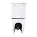 Унитаз Mixxus BEVEL-0404-T3 TORNADO 3.0, 660х360х800mm, компакт