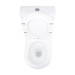 Унитаз Mixxus BEVEL-0404-T3 TORNADO 3.0, 660х360х800mm, компакт