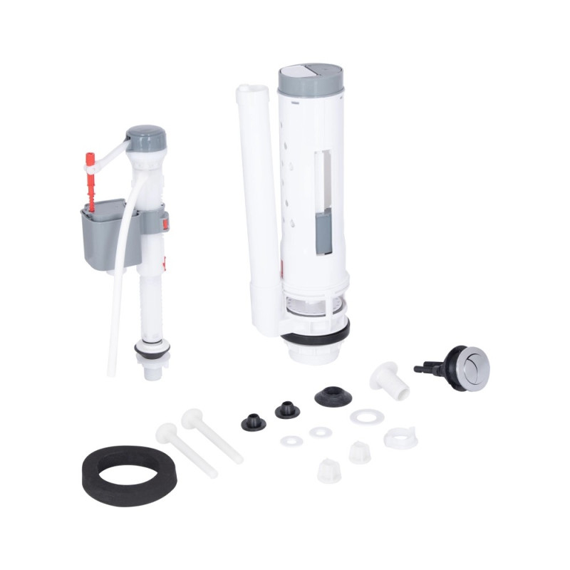Унитаз Mixxus BEVEL-0404-T3 TORNADO 3.0, 660х360х800mm, компакт