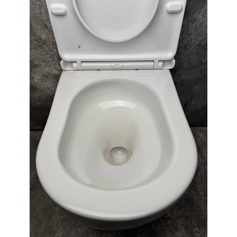 Унитаз Koer TT-0101-T3 TORNADO 3.0, 520x360x360mm, подвесной, эргономичный