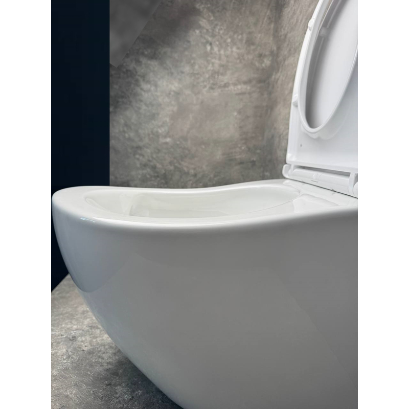Унитаз Koer TT-0101-T3 TORNADO 3.0, 520x360x360mm, подвесной, эргономичный