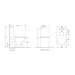 Унитаз Mixxus Premium WAVE-0403-R RIMLESS, 675х395х870mm, компакт