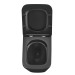 Унітаз Mixxus Premium QUADRO-0301-T3 BLACK TORNADO 3.0, 490х340х360mm, підвісний 