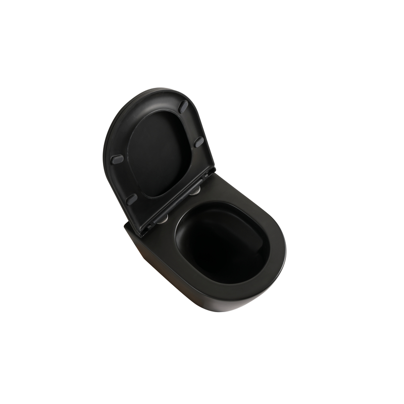 Унитаз Mixxus Premium BEVEL-0304-T1 BLACK TORNADO 1.0, 480x360x360mm, подвесной