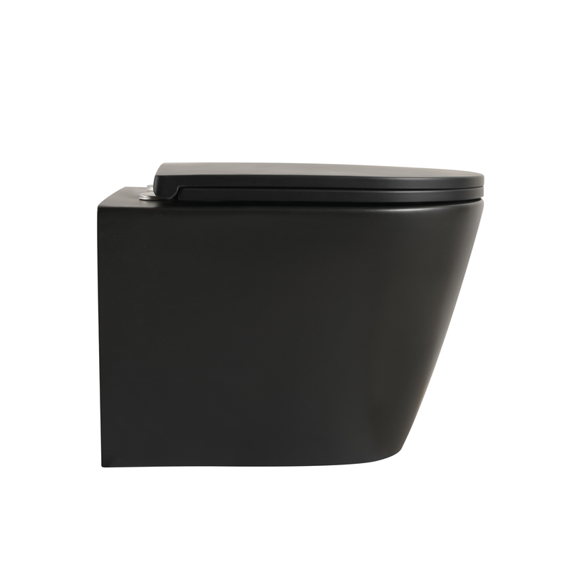 Унитаз Mixxus Premium BEVEL-0304-T1 BLACK TORNADO 1.0, 480x360x360mm, подвесной