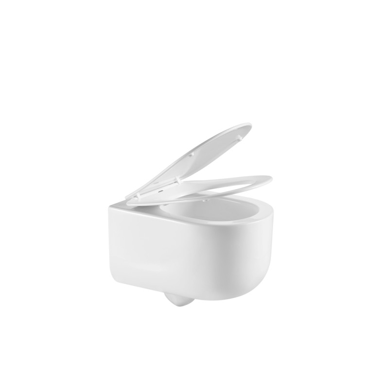 Унитаз Mixxus Premium TOPPER-0302-T3 TORNADO 3.0, 490х360х380mm, подвесной