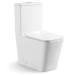 Унитаз Mixxus QUADRO-0403-R RIMLESS, 640x360x835mm, компакт