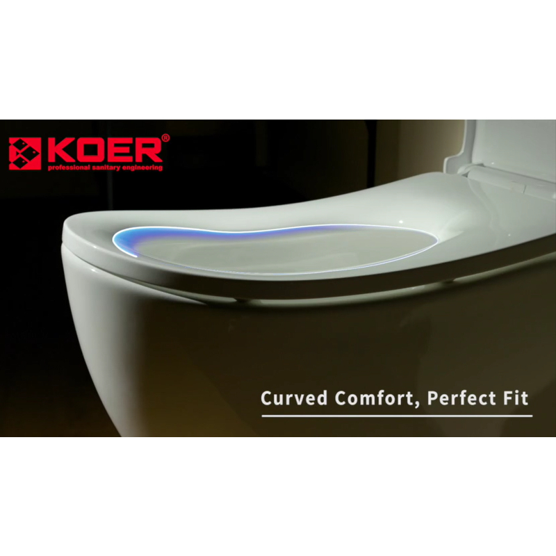 Унитаз Koer TT-0202-T3 TORNADO 3.0, 670x390x860mm, компакт, эргономичный