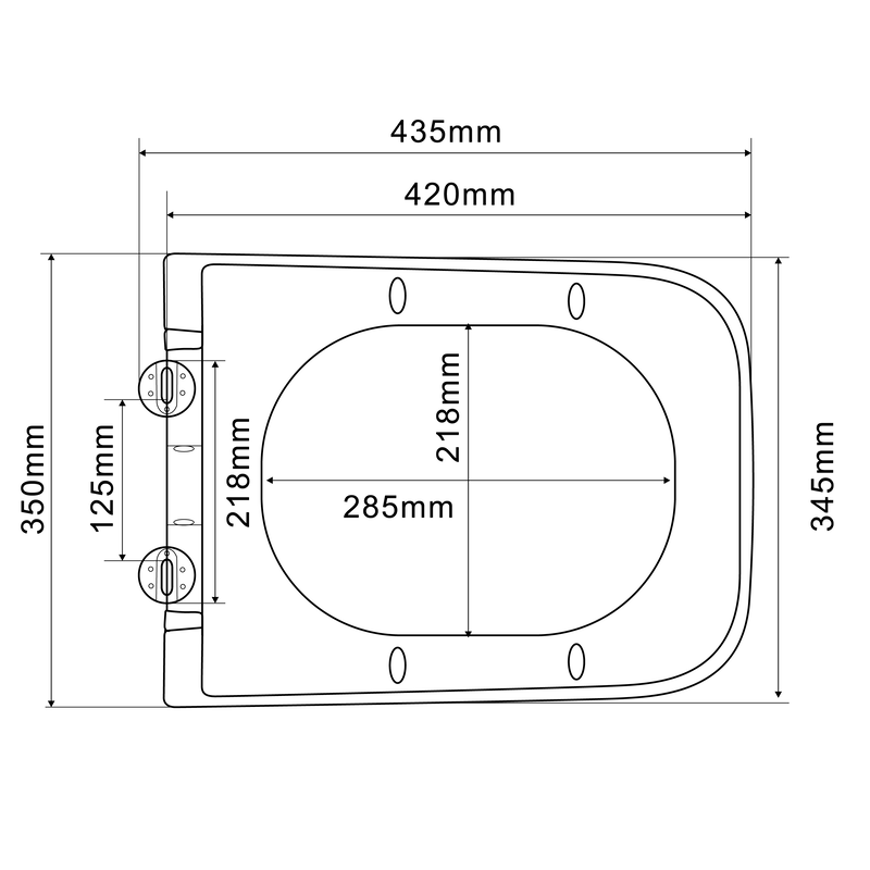 Унітаз Mixxus Premium QUADRO-0305-R GRAY RIMLESS, 510x350x345mm, підвісний 