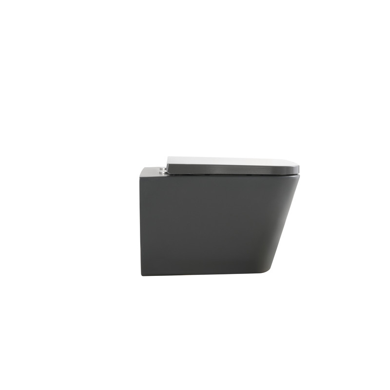 Унітаз Mixxus Premium QUADRO-0305-R GRAY RIMLESS, 510x350x345mm, підвісний 