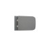 Унітаз Mixxus Premium QUADRO-0305-R GRAY RIMLESS, 510x350x345mm, підвісний 