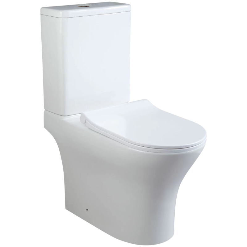 Унитаз Mixxus WAVE-0402-T3 TORNADO 3.0, 650x350x830mm, компакт