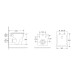 Унитаз Mixxus Premium Quadro-0301-R Rimless, 490x340x360mm, подвесной