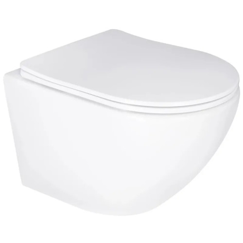 Унитаз Mixxus ELLIPSE-0305-T3 TORNADO 3.0, 485x360x365mm, подвесной