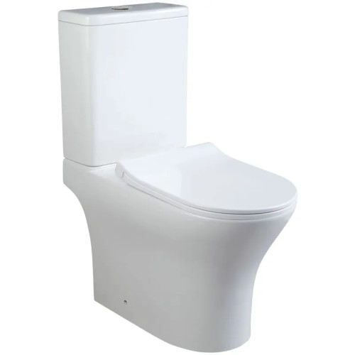 Унитаз Mixxus WAVE-0402-T3 TORNADO 3.0, 650x350x830mm, компакт