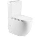 Унитаз Mixxus Premium Ellipse-0401-T1 TORNADO 1.0, 630x390x840mm, компакт