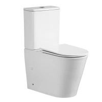 Унитаз Mixxus BEVEL-0407-T1 TORNADO 1.0, 630х350х795mm, компакт