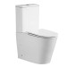Унитаз Mixxus BEVEL-0407-T1 TORNADO 1.0, 630х350х795mm, компакт