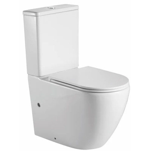 Унитаз Mixxus Premium Ellipse-0402-R RIMLESS, 660x390x855mm, компакт Унитаз Mixxus Premium Ellipse-0402-R RIMLESS, 660x390x855mm, компакт