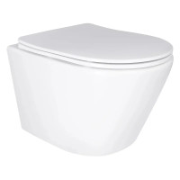 Унитаз Mixxus BEVEL-0303-T3 TORNADO 3.0, 485x360x365mm, подвесной