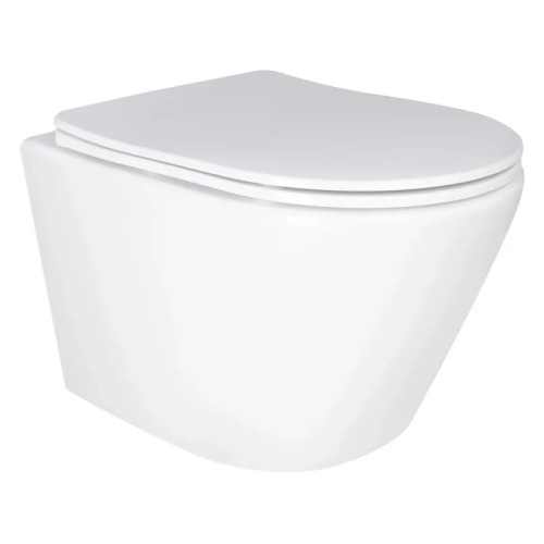 Унитаз Mixxus BEVEL-0303-T3 TORNADO 3.0, 485x360x365mm, подвесной