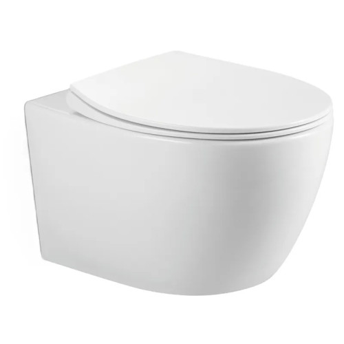 Унитаз Mixxus ELLIPSE-0307-T3 TORNADO 3.0, 520x373x365mm, подвесной