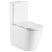 Унитаз MIXXUS PREMIUM BEVEL-0402-T1 TORNADO 1.0, 670х390х880mm, компакт