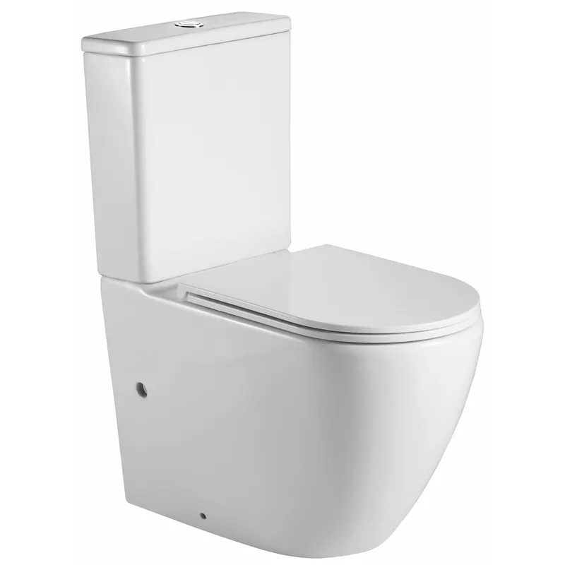 Унитаз Mixxus Premium ELLIPSE-0402-T1 TORNADO 1.0, 660х390х855mm, компакт